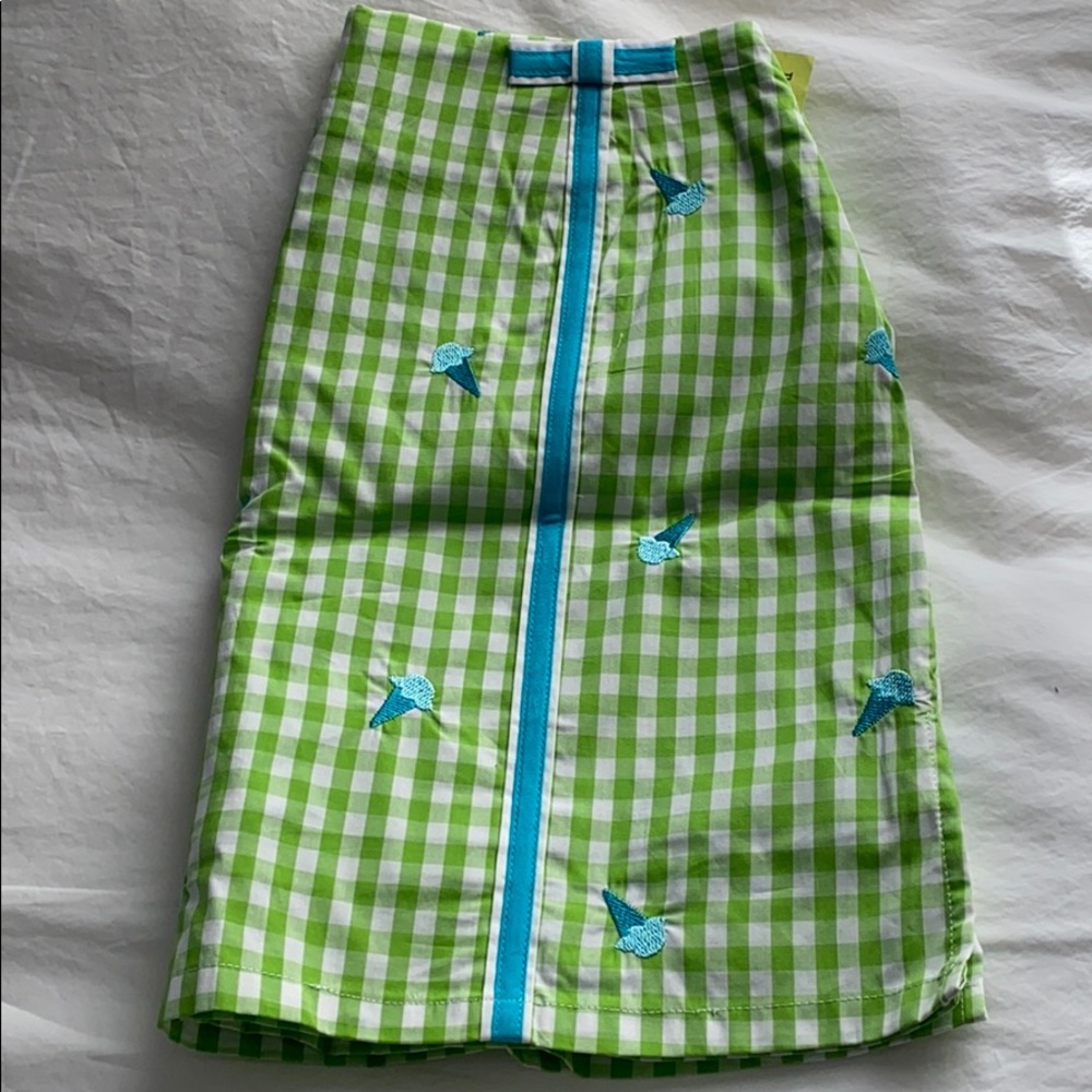 NEW Lilly Pulitzer Skort in Ice Cream Print, Sz 0